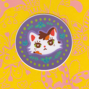 Calico Cat Sticker