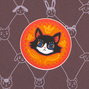 Tuxedo Cat Sticker