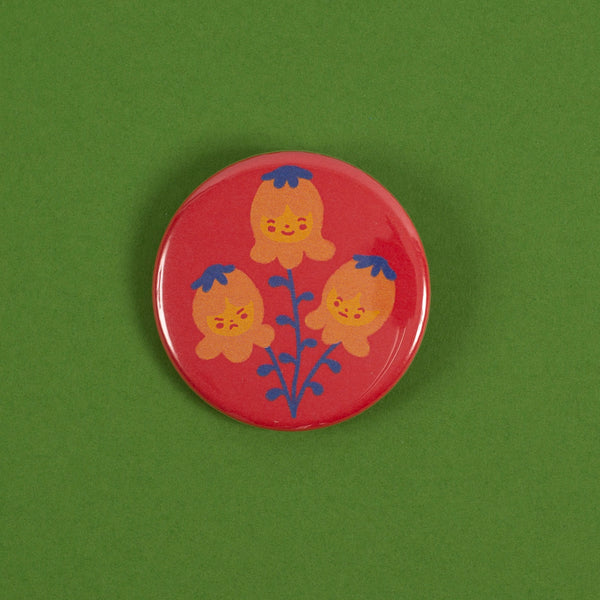 1.75" flower buttons