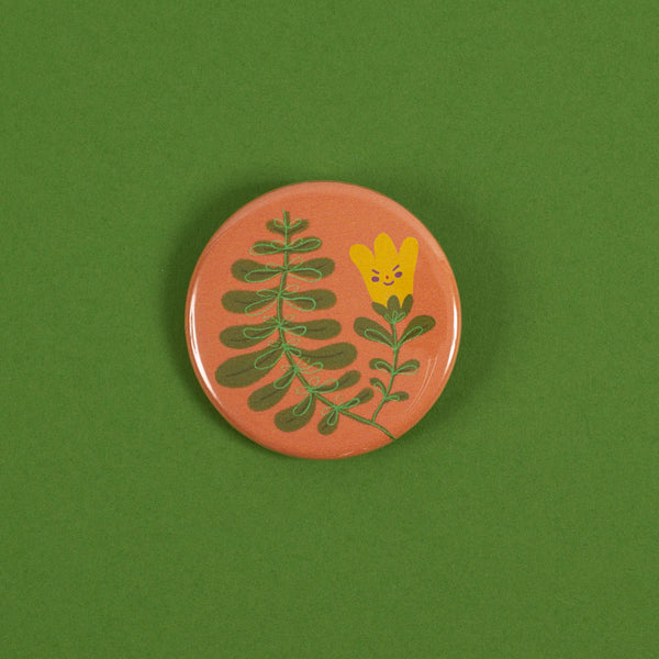 1.75" flower buttons